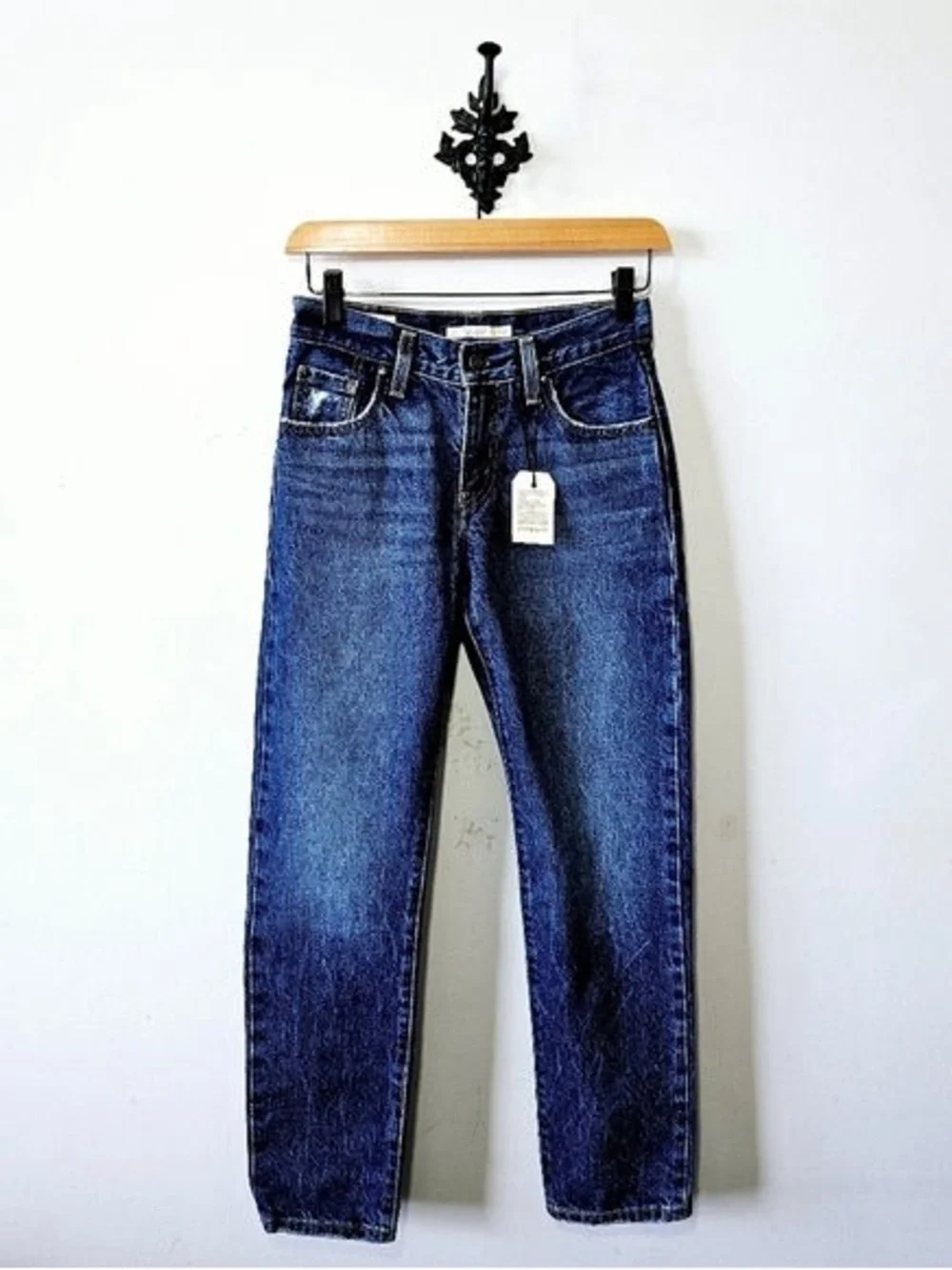 Classic Men's Blue Denim Jeans